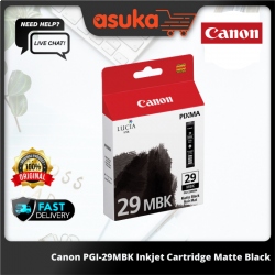Canon PGI-29MBK Inkjet Cartridge Matte Black