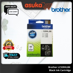 Brother LC539XLBK Black Ink Cartridge