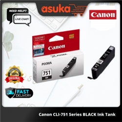 Canon CLI-751 Series BLACK Ink Tank