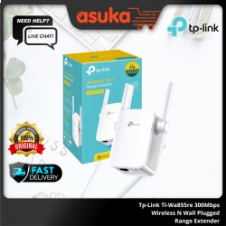 Tp-Link Tl-Wa855re 300Mbps Wireless N Wall Plugged Range Extender