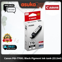 Canon PGI-770XL Black Pigment ink tank (22.2ml)