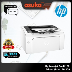 Hp Laserjet Pro M12A Printer (Print) T0L45A