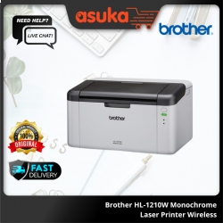Brother HL-1210W Monochrome Laser Printer Wireless