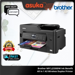 Brother MFC-J2330DW Ink Benefit All In 1 A3 Wireless Duplex Printer