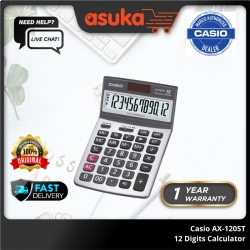 Casio AX-120ST 12 Digits Calculator