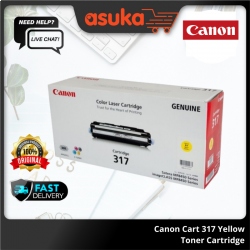 Canon Cart 317 Yellow Toner Cartridge