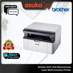 Brother DCP-1510 Monochrome Laser Multi-Function Printer