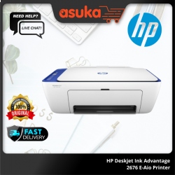 HP Deskjet Ink Advantage 2676 E-Aio Printer (Print,Scan,Copy & Wireless) Y5Z03B