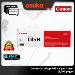 Canon Cartridge 045H Cyan Toner (2200 pages)