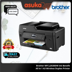 Brother MFC-J3530DW Ink Benefit All In 1 A3 Wireless Duplex Printer