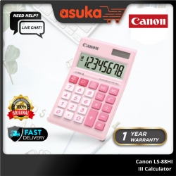 Canon LS-88HI III Calculator (Pink)