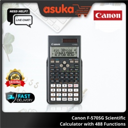 Canon F-570SG Scientific Calculator with 488 Functions (3 years Limited Hardware Warranty)