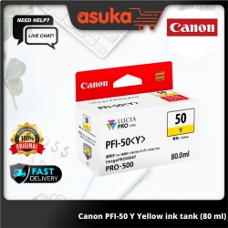 Canon PFI-50 Y Yellow ink tank (80 ml)