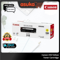 Canon 318 Yellow Toner Cartridge
