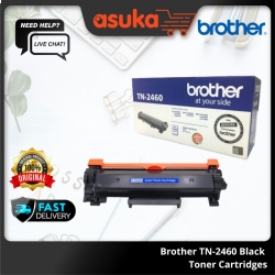 Brother TN-2460 Black Toner Cartridge (1,200 Pages)