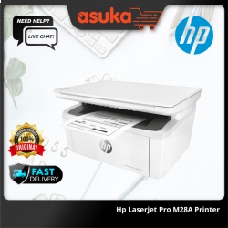 Hp Laserjet Pro M28A Printer (Print,Scan,Copy) W2G54A, 3 Years Warranty 1-1 Exchange