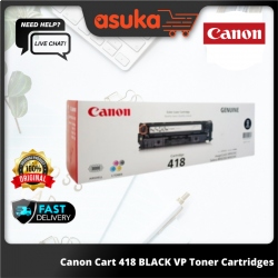 Canon Cart 418 BLACK VP Toner Cartridges
