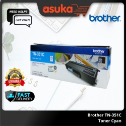 Brother TN-351C Toner Cyan up to 1,500 pages @ 5% coverage