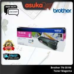 Brother TN-351M Toner Magenta up to 1,500 pages @ 5% coverage