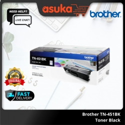 Brother TN-451BK Toner Black up to 3,000 pages @ 5% coverage