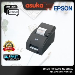 Epson TM-U220B-452 Serial Receipt Dot Printer (Traditional Chinese,Grey)