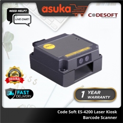 Code Soft ES-4200 Laser Kiosk Barcode Scanner