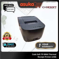 Code Soft TP-58NII Thermal Receipt Printer (USB)