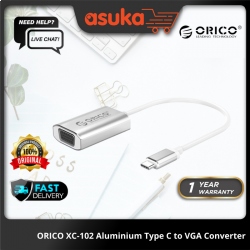 ORICO XC-102 Aluminium Type C to VGA Converter (1 yrs Limited Hardware Warranty)