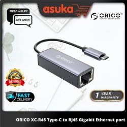 ORICO XC-R45 Type-C to RJ45 Gigabit Ethernet port (1 yrs Limited Hardware Warranty)