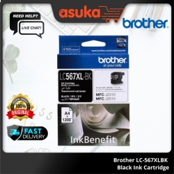 Brother LC-567XLBK Black Ink Cartridge