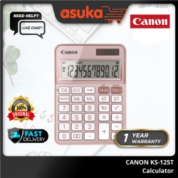 CANON KS-125T Calculator - Pink