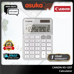 CANON KS-125T Calculator - Silver