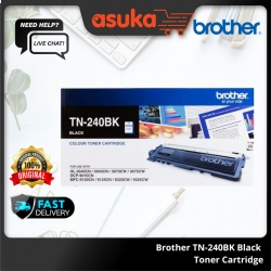 Brother TN-240BK Black Toner Cartridge