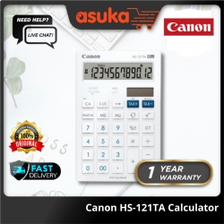 Canon HS-121TA Calculator -white