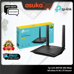 Tp-Link MR100 300 Mbps Wireless N 4G LTE Router