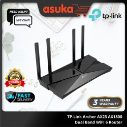 TP-Link Archer AX23 AX1800 Dual Band WiFI 6 Router