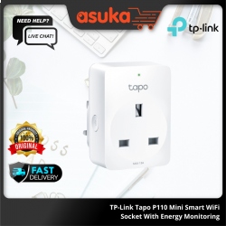 TP-Link Tapo P110 Mini Smart WiFi Socket With Energy Monitoring