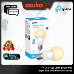 TP-Link Tapo L510E Smart WiFi Light Bulb With Dimmable White