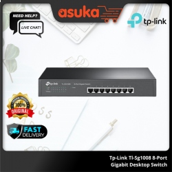 Tp-Link Tl-Sg1008 8-Port Gigabit Desktop Switch