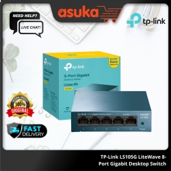 TP-Link LS105G LiteWave 8-Port Gigabit Desktop Switch