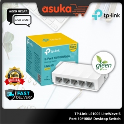 TP-Link LS1005 LiteWave 5 Port 10/100M Desktop Switch