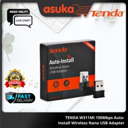 TENDA W311MI 150Mbps Auto-Install Wireless Nano USB Adapter
