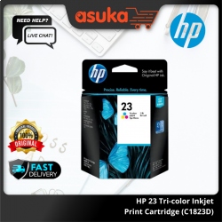 HP 23 Tri-color Inkjet Print Cartridge (C1823D)