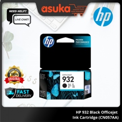HP 932 Black Officejet Ink Cartridge (CN057AA)