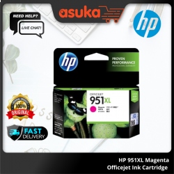 HP 951XL Magenta Officejet Ink Cartridge CN047AA