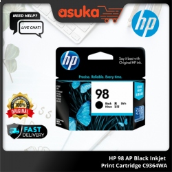 HP 98 AP Black Inkjet Print Cartridge C9364WA
