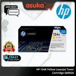 HP 124A Yellow LaserJet Toner Cartridge Q6002A