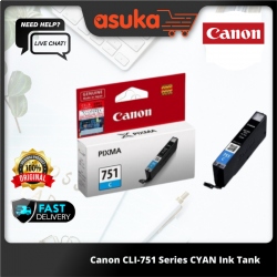 Canon CLI-751 Series CYAN Ink Tank