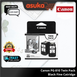 Canon PG-810 Twin Pack Black Fine Catridge