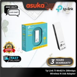 Tp-Link Tl-Wn821n 300mbps Wireless N Usb Adapter